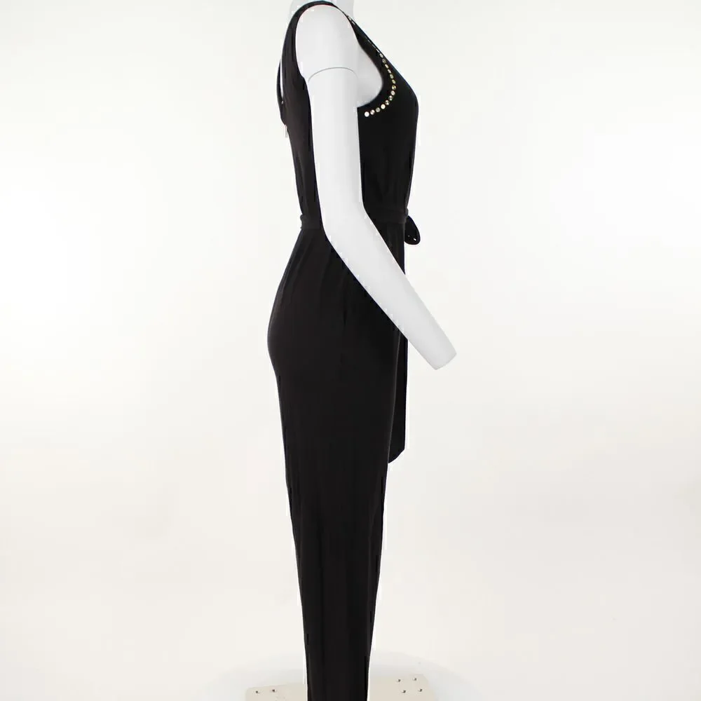 Michael Michael Kors Studded Belted Jumpsuit